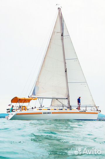 Аренда яхты. Паруса. Романтическое свидание