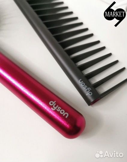 Расческа Dyson premium 2 в 1 цвет фуксия