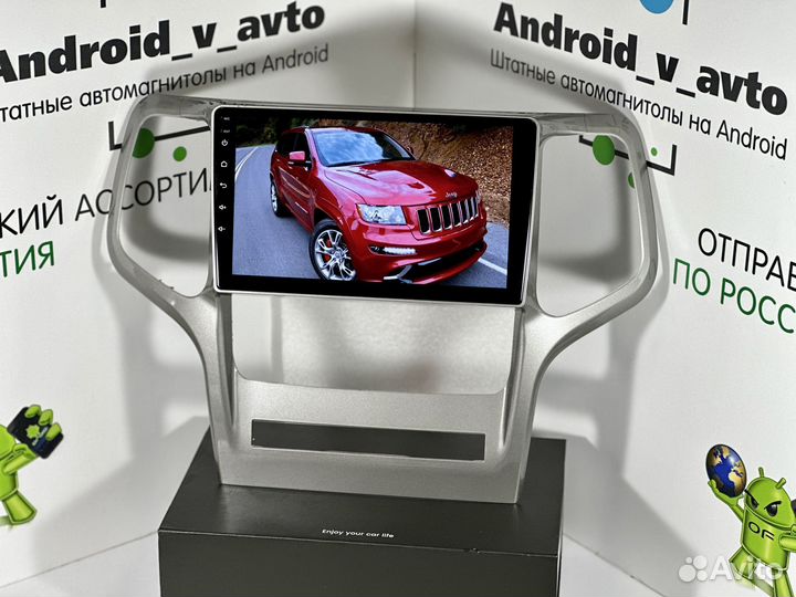 Автомагнитола qled Jeep Grand Cherokee 08-13