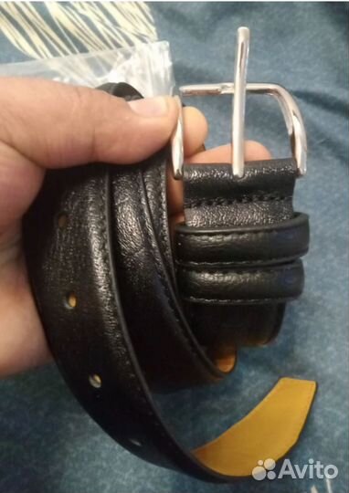 Мужской кожаный ремень