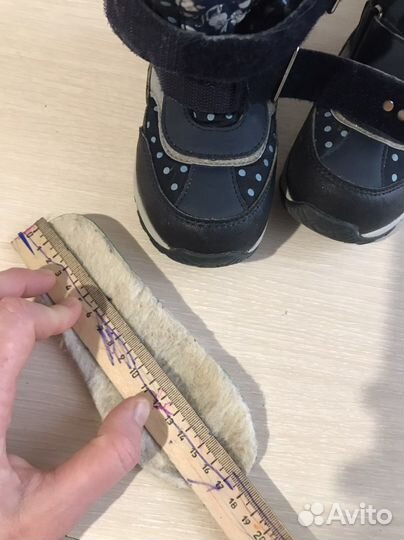 Ботинки Kapika зимние для девочки 27 размер