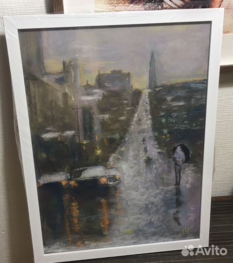 Картина пастель