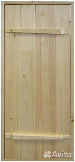 Двери деревянные: банные, входные