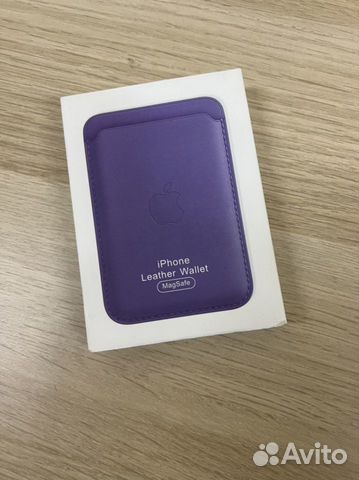 iPhone Leather Wallet MagSafe Копия Новый