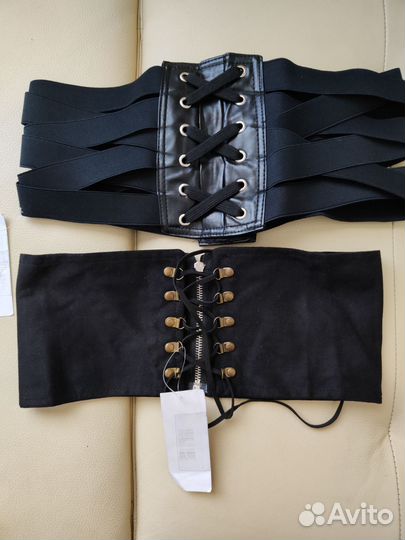 Цена за всё. 2 новых пояса 42-44 размер