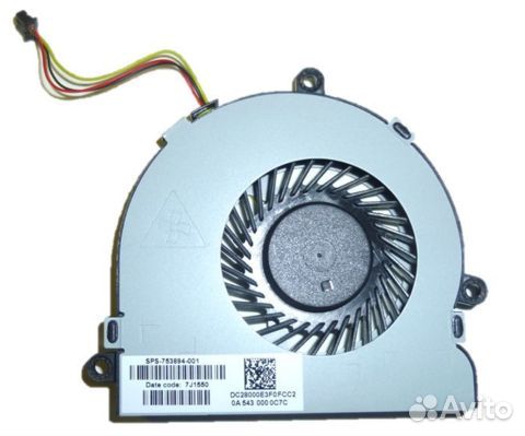 Вентилятор, кулер HP Pavilion 15-ac