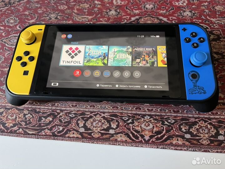 Nintendo Switch прошитый rev2 Fortnite edition