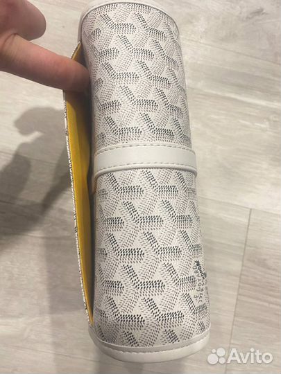 Сумка через плечо goyard белая