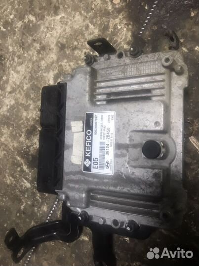 Эбу мозги на Hyundai Solaris