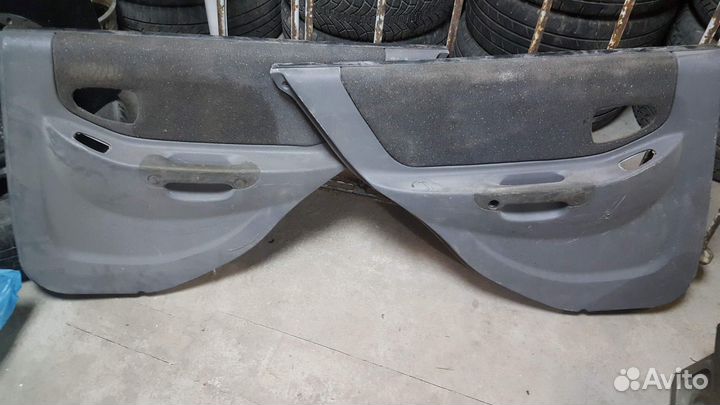 Обшивки дверей 2110 ваз 2114