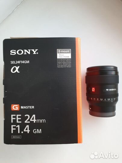 Sony FE 24mm f1.4 GM (Новый)