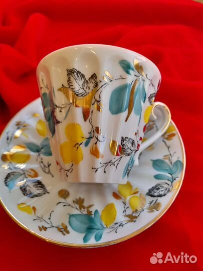 Чайная пара фарфор