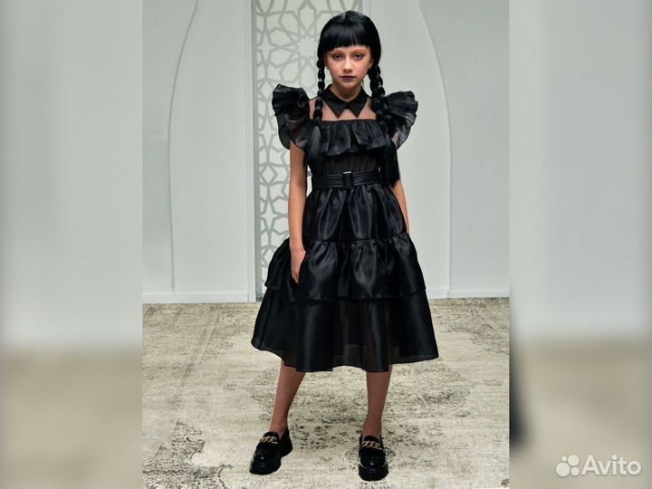 Платье Уэнсдей Адамс (Венсдей)