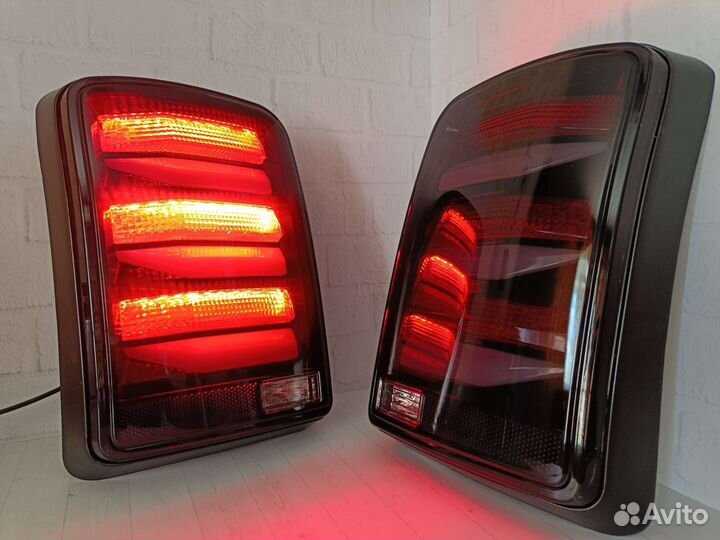 Задние светодиодные фонари на Ниву Mercedes