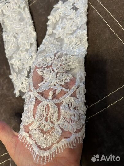 Перчатки свадебные