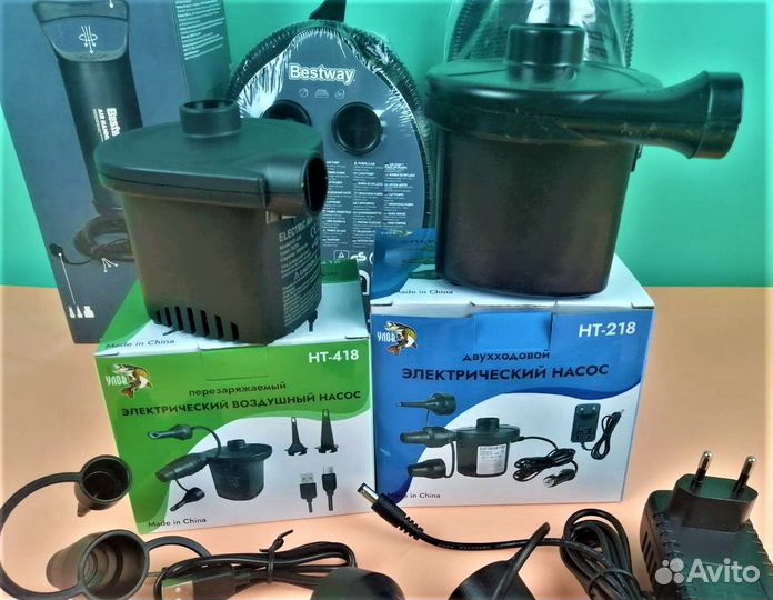 Насосы для матрасов и лодок