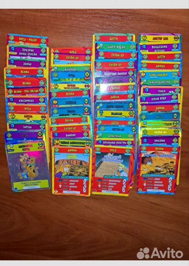 Карточки Скуби Ду великие тайны мира