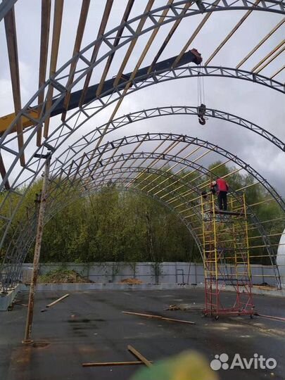 Быстровозводимый склады, здания, ангары