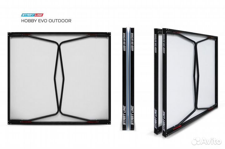 Уличный Теннисный стол Start-Line Hobby Evo 6