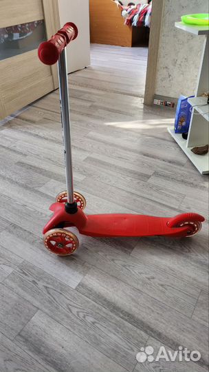 Самокат детский трехколесный бу