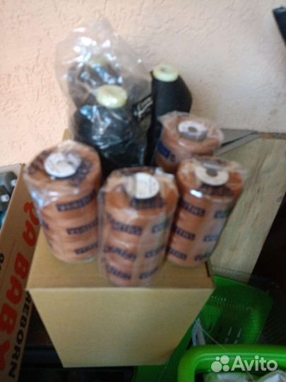 Нитки швейные бабины