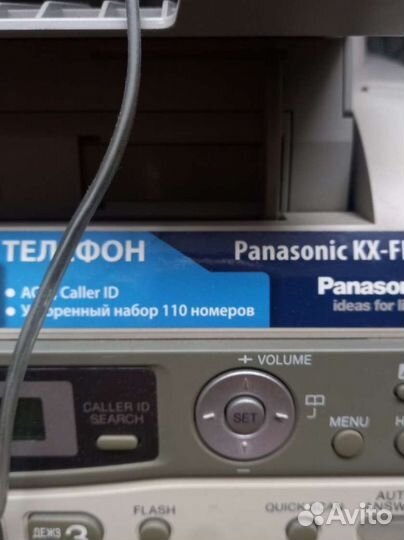 Телефон факс panasonic kx-fl403