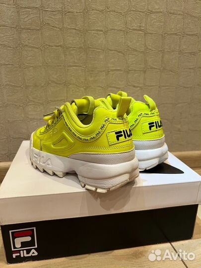 Детские оригинальные кроссовки fila disruptor