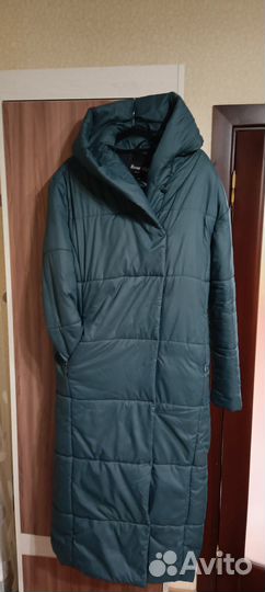 Пальто удлинённое женское зимнее в стиле оверсайз