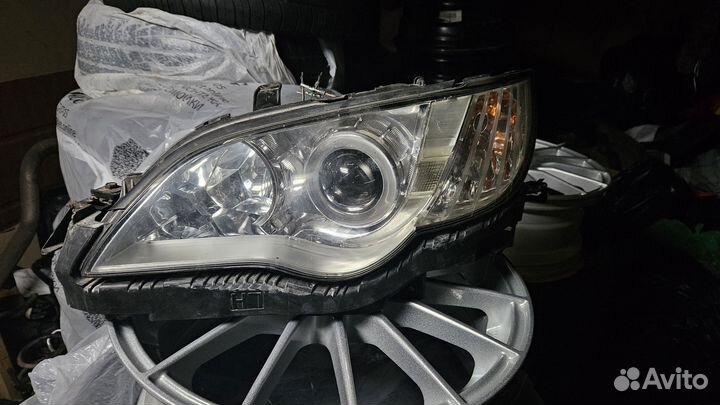 Фара левая subaru legacy bl 2003-2009 рест