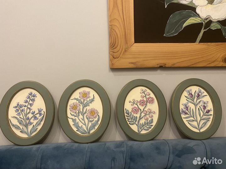 Настенное панно с росписью