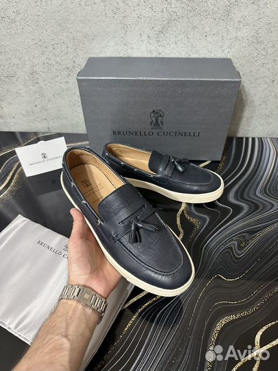 Brunello cucinelli лоферы мужские