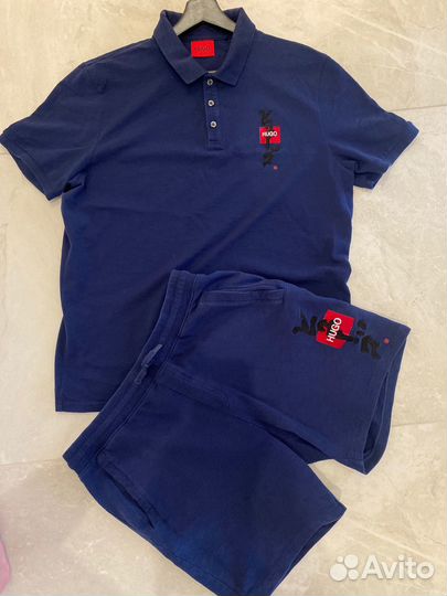 Костюм шорты и футболка Hugo Boss