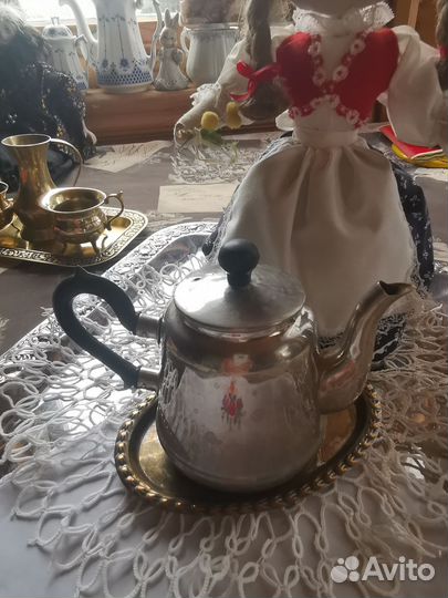 Чайник заварочный с грелкой Кукла