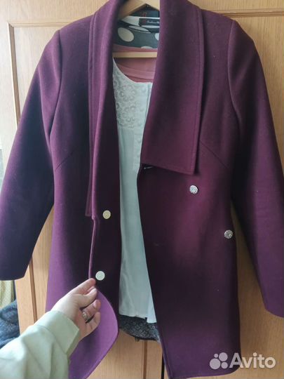 Пальто женское драповое