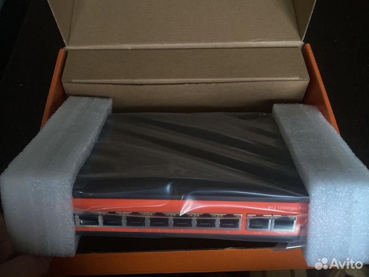 Wi-Tek коммутатор WI-PS210 неуправляемый 8 портов