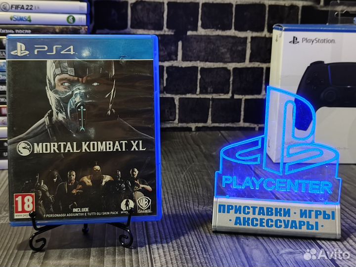 Mortal Kombat xl PS4 диск