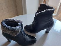 Женские ботинки зимние Lloyd кожаные на меху