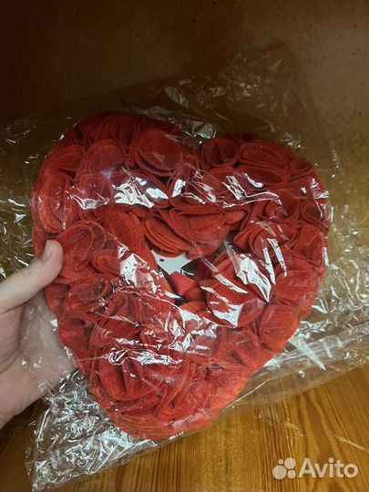 Декоративное сердце из фетра новое