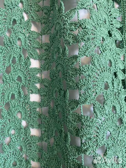 Жилетка ажурная летняя вязанная