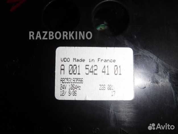 Панель приборов Мерседес