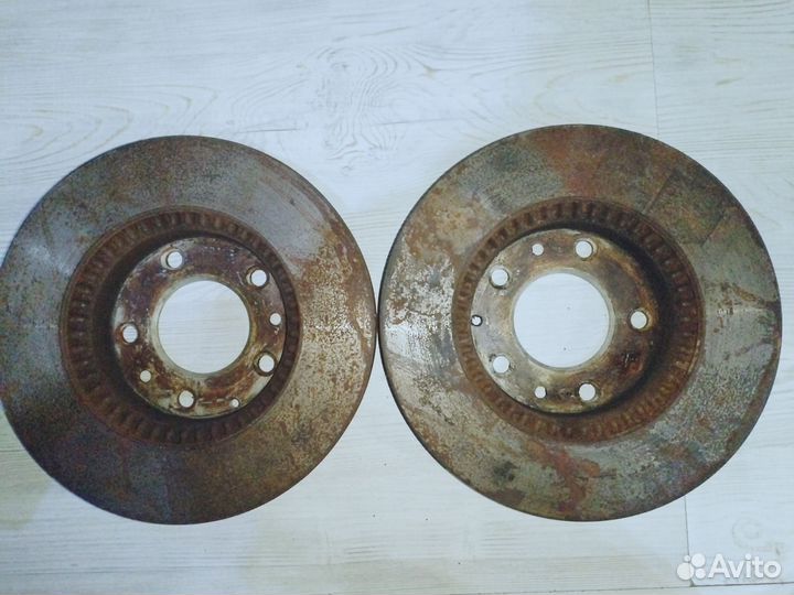 Диски тормозные перед.вент. mazda 6 GG 02-07 1.8l