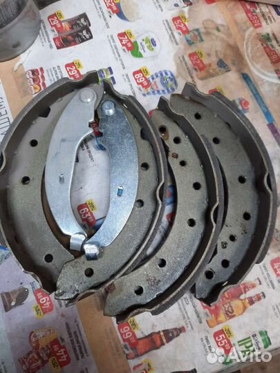 Колодки тормозные барабанные, комплект ABS 8895