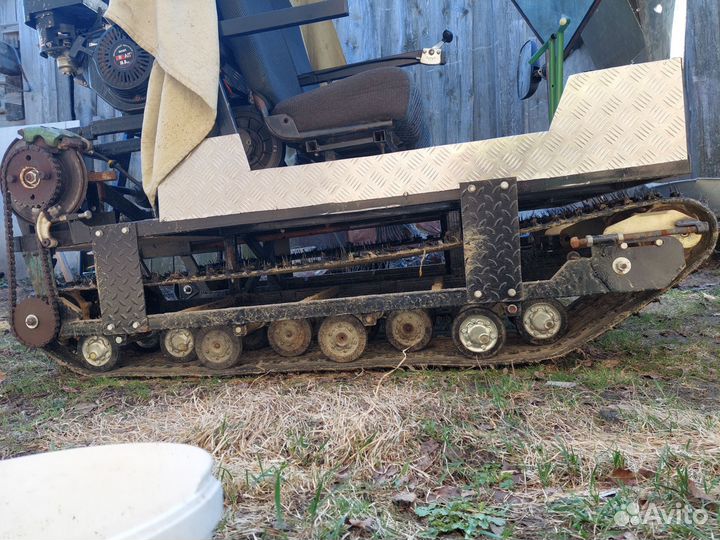 Самодельный снегоход