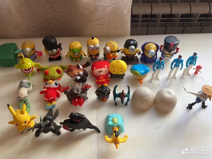 Игрушки из макдональдса