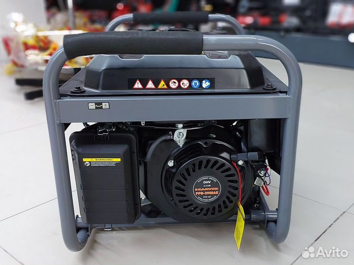 Генератор бензиновый 3.5квт Carver