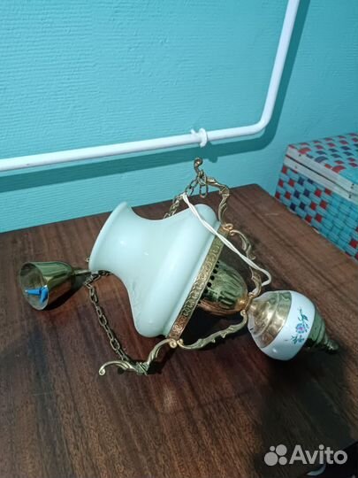 Люстра потолочная подвесная бу