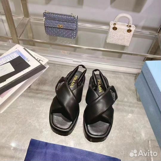 Босоножки prada