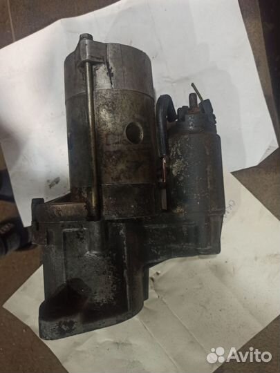 Стартер mitsubishi 4D56. 10 зубьев бендикс