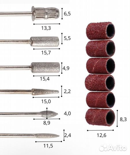 Аппарат для маникюра 65 W 45 тысяч DM-202