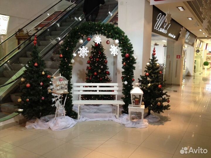 Хвойная арка